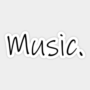 Music Sticker